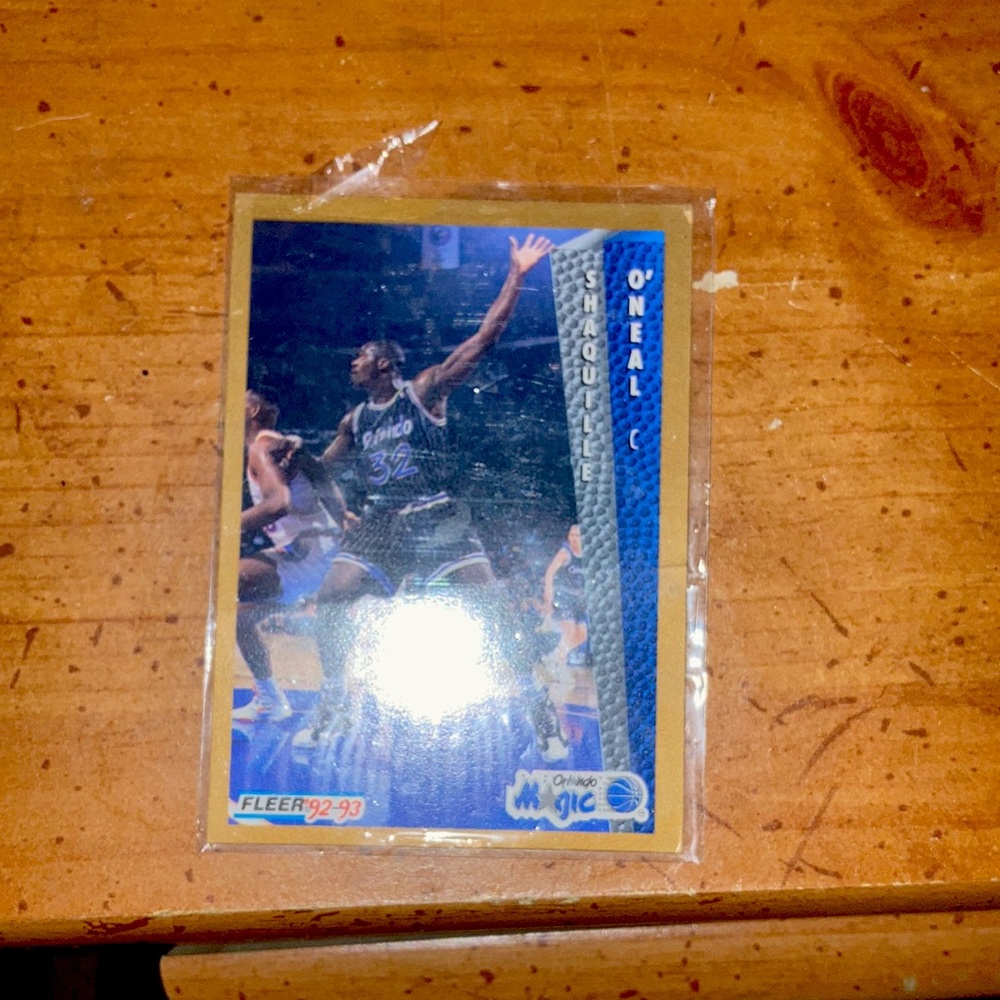 shaq basketball card 1992-1993